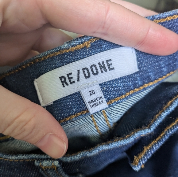 NWT RE/DONE 70s Straight Jean - Picture 11 of 12